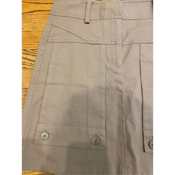 Theory A-Line Cargo Skirt size 4 - Picture 2 of 5